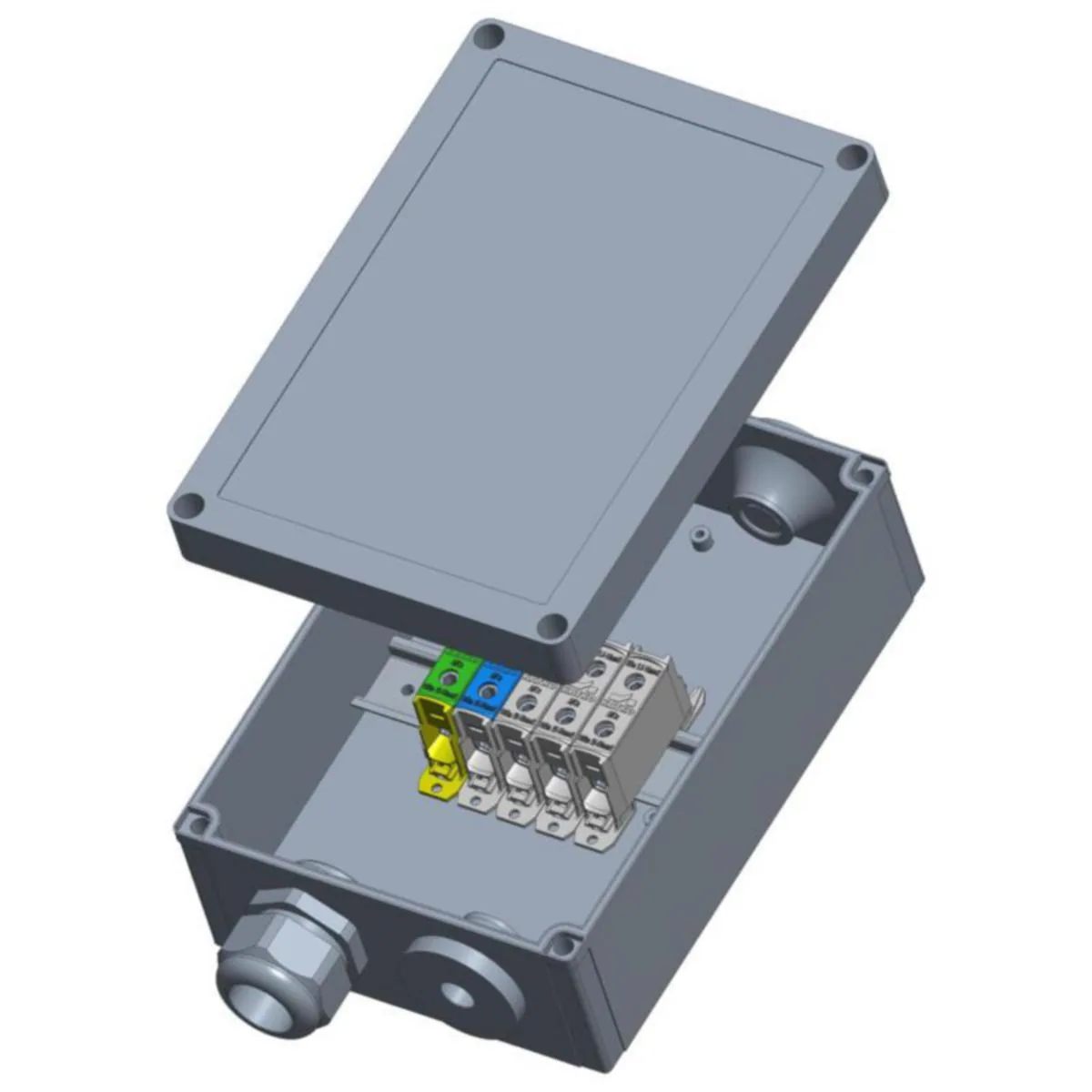 Riviliitinkotelo PC Katko KLM 1X50 2.5 - 50 (AL/CU