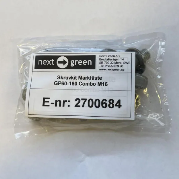 Ruuvisarja Next Green GP60-160 Combo M16