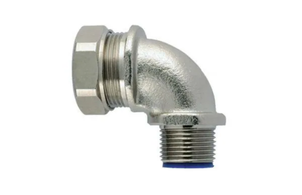 Suojaletkuliitin metalli LTS, HellermannTyton LTS40-90FMC-M40 90 M40 MS 1kpl