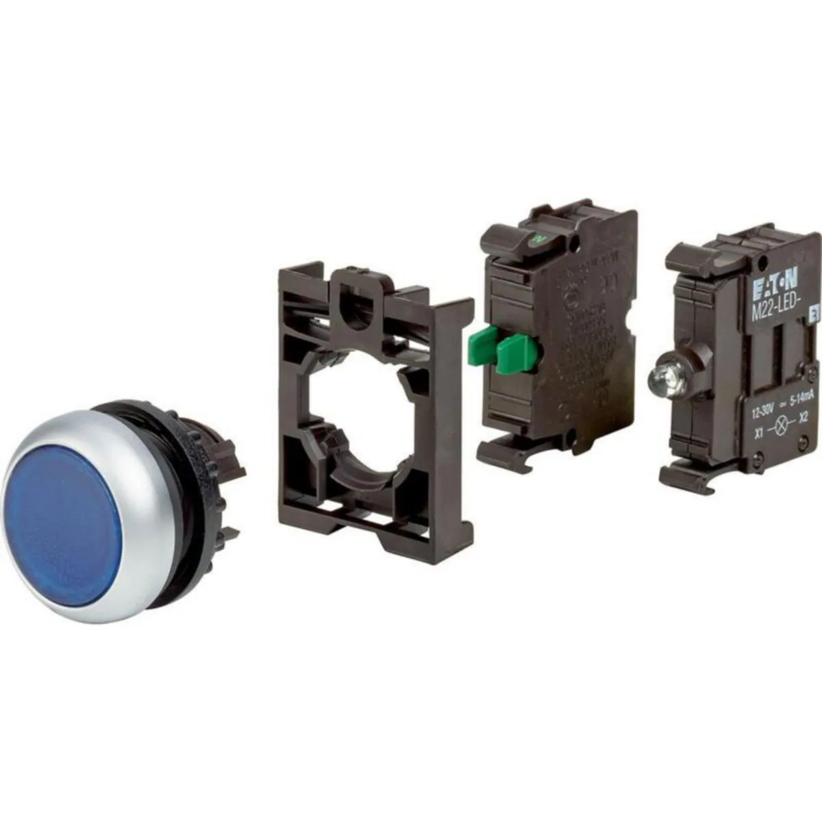 Tasovalopainike Eaton RMQ-Titan M22-DL-B-K10LED-BVP – sininen