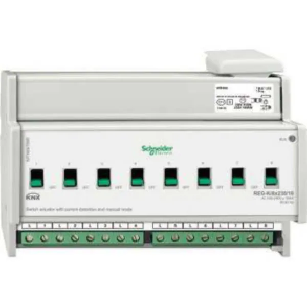 Lähtöyksikkö KNX Schneider Electric SpaceLogic KNX KYTKIN TOIM.L. K8X230/16 V.M