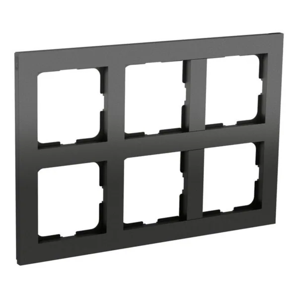 Peitelevy ELKO Plus matriisikehys 2X3 MATRIISI/IP20/227MM MUS