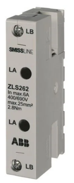 Syöttöliitin ABB Smissline 2-NAPAINEN LA LB 6A