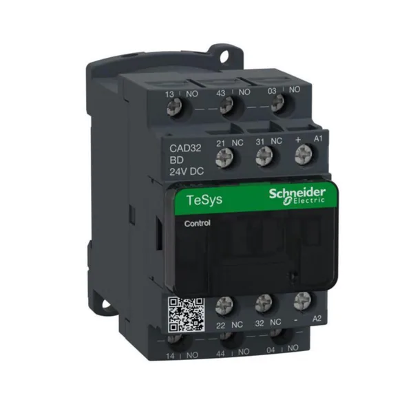 Apukontaktori Schneider Electric TeSys CAD... K, D, SK -sarja CAD32BD, 3S+2A, 24V DC