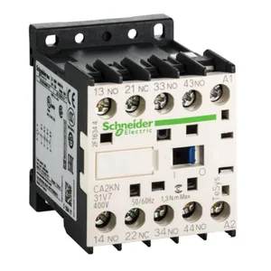 Apukontaktori Schneider Electric TeSys - APUKONTAKTORI TESYS CA2KN31V7, 3S+1A 400V AC
