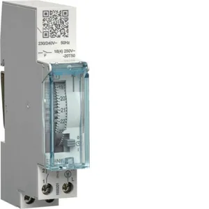 Kellokytkin mekaaninen Hager EHN010 - KELLOKYTKIN MEKAANINEN HAGER EHN010 VRK 1S 16A 230V 1M