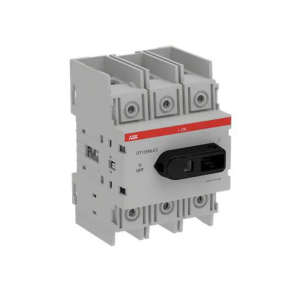 Kuormankytkin vipu ABB 3-napainen OT125MLE3 AC22 400V/125A