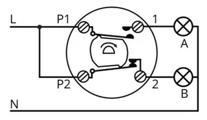 Mekaaninen ajastin Ensto Intro vaihtokoskettimella Pinta - AJASTIN ENSTO INTRO W110.120-20A 120M/16A IP44 PP