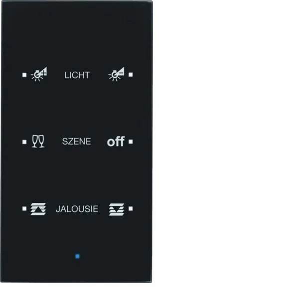 Painike KNX Hager TS Sensor 3OS. LISÄT. OP. LASI MUS