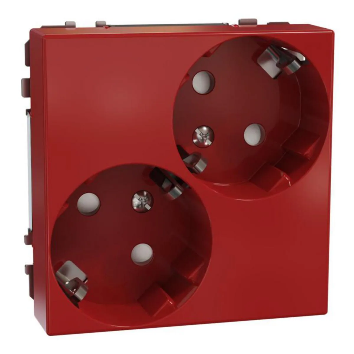 Pistorasia Schneider Electric Exxact vino 2S/16A/IP21 1X UKR PUN – punainen