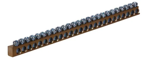 Potentiaalitasauskisko PE POTENTIAALINTASAUSKISKO 63A 9x6.5x1000mm M5 16mm2