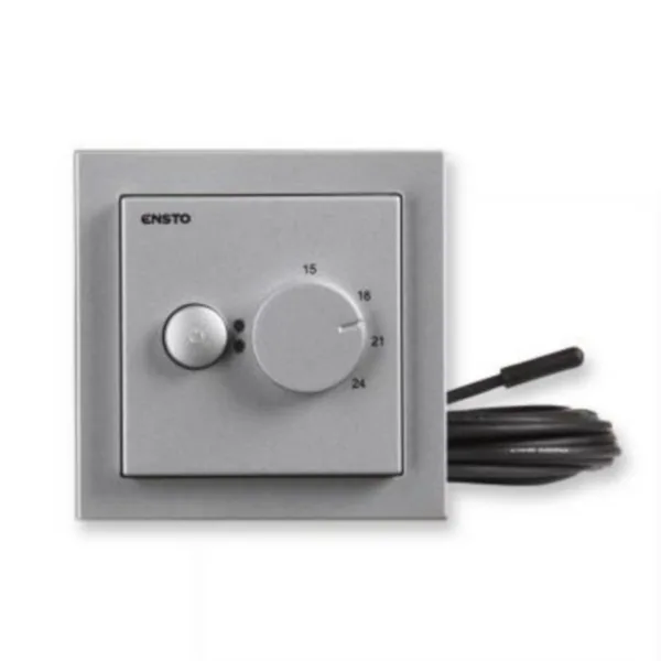 Yhdistelmätermostaatti Ensto ECO16BT-IM Impressivo ECO16BT-IMPRES 16A IP30 U ALU