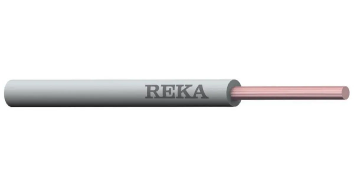 Asennusjohto Reka ML H07V-U ECA - ASENNUSJOHTO REKA ML 1,5 HARMAA Eca R200