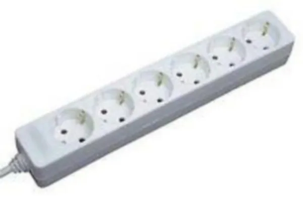 Jatkojohto Brennenstuhl PVC H05VV-F 6-OS 1.5m MSK 3G1.5 VALK