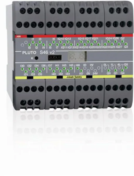 Logiikkamoduuli ABB Jokab Safety Pluto S46V2 TURVALOGIIKKA