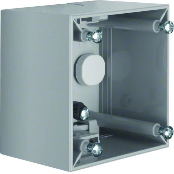 Pintakojerasia Hager Integro Flow 1f. d=41mm gray