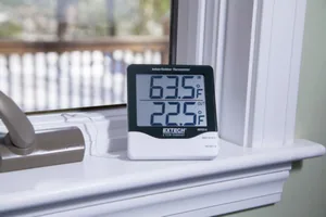 Sisä-/ulkolämpömittari 401014 Extech - LÄMPÖMITTARI EXTECH SISÄ-/ULKOLÄMPÖ LCD