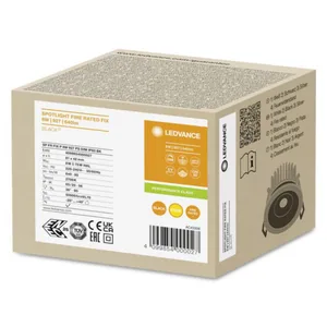 Alasvalo Ledvance Spot - ALASVALO LEDVANCE SP FP FIX IP65 8W/927 DIM BK