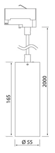Kohdevalaisin Airam Spot-On - KOHDEVALAISIN SPOT-ON P IP20 14W 918-930 36D DTW WH P