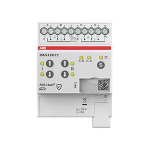 Lähtöyksikkö verho KNX ABB - LÄHTÖYKSIKKÖ VERHO KNX ABB VERHOLÄHTÖ 4X6A 230VAC