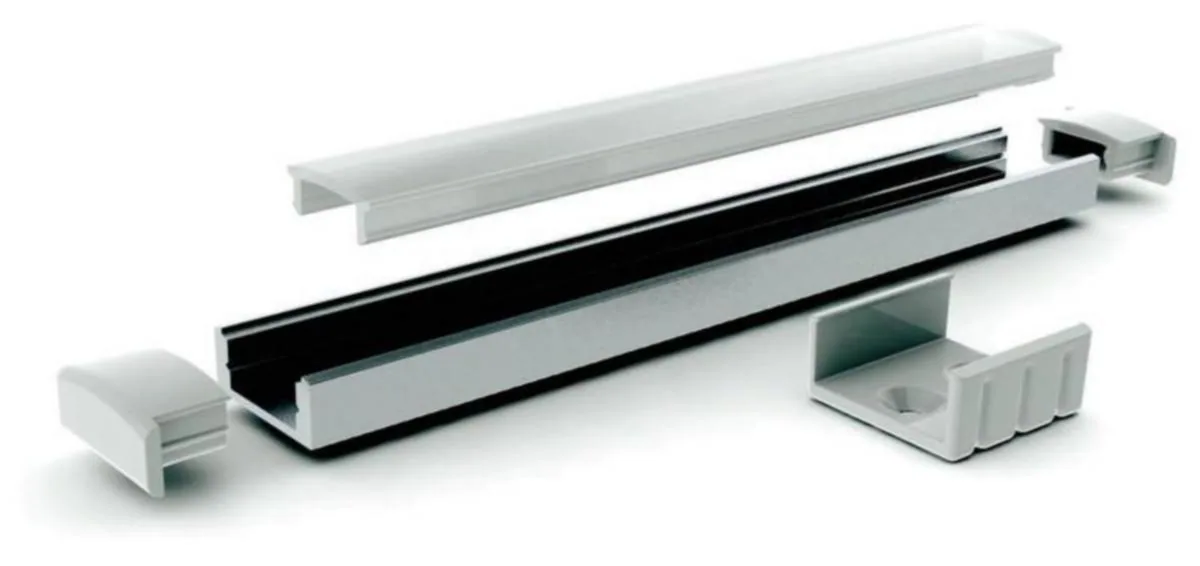 LED-alumiiniprofiili Airam Slimline 7 Optical Profiili 2m 30D AL ACC