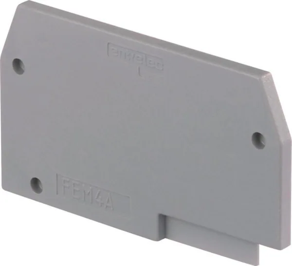 Päätylevy TE / ABB Entrelec -liittimet 3MM, M 4/6.4A