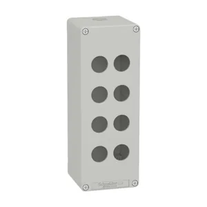 Painikekotelo Schneider Electric Harmony - PAINIKEKOTELO HARMONY KOTELO HARMAA 8 REIKÄÄ 22 MM
