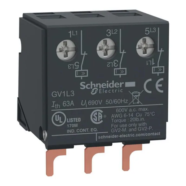 Virranrajoitin Schneider Electric TeSys OIKOSULKUVIRRAN RAJOITIN