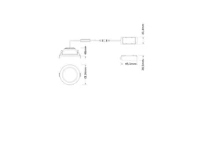Alasvalo Ledvance Downlight Comfort - ALASVALO LEDVANCE DL CMFT D100 13W CCT ML OP