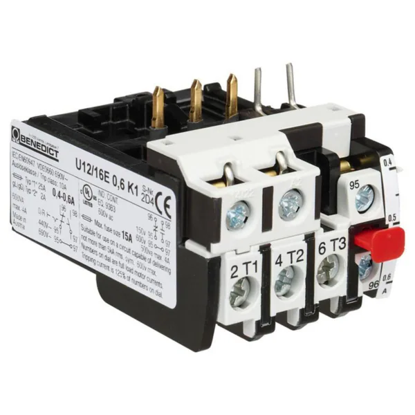 Lämpörele K1 U12 16E 0.6K1 0.4-0.6A K1