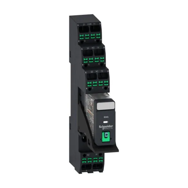 Pistokantarele Schneider Electric Harmony RXG RELE, 2C/O 5A 24VDC