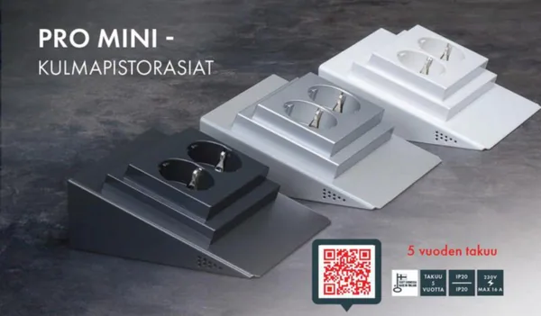 Pistorasia Dreamled Pro Mini 2S/16A/IP20/PPJ/ALU