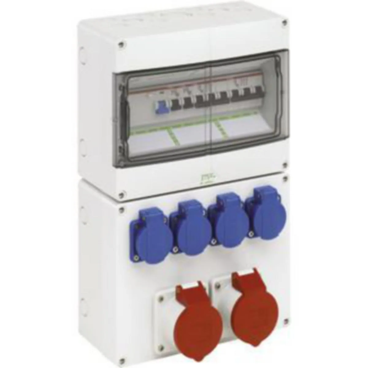 Pistorasiakeskus Spelsberg STV 1224-K16 4xSCHUKO 2x16A