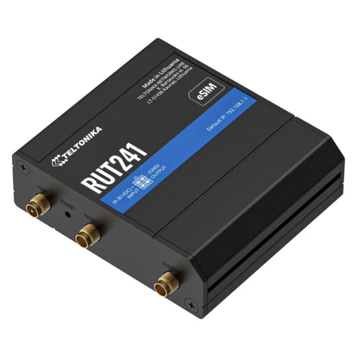 Reititin Teltonika 4G LTE CAT 4 PASSPOE-IN 9-30V