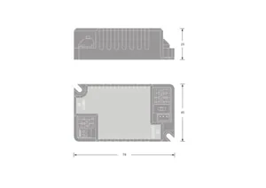 Sähköinen lisätarvike Ledvance Bulkhead Performance - SÄHKÖINEN LISÄTARVIKE LEDVANCE DR DS-P-18/220-240/370 BLKH