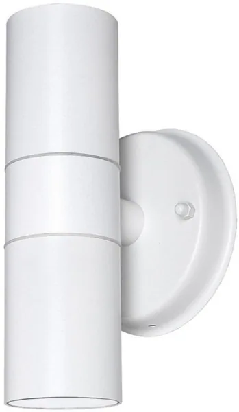 Seinävalaisin ulko Airam Alppila Double IP44 2XGU10 GLC WH