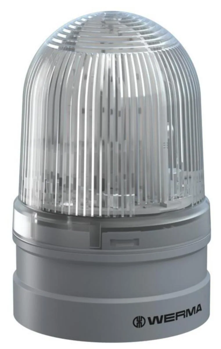 Vilkkuvalo WERMA Signaltechnik EvoSIGNAL Midi TWINFLASH 12-24VAC/DC CL – väritön