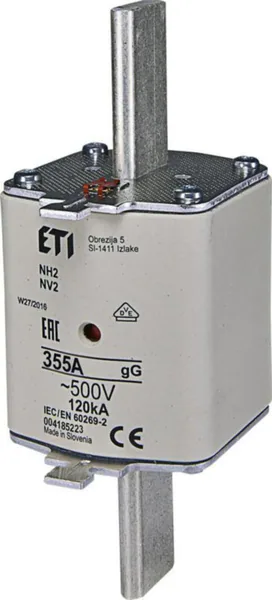 Kahvasulake ETI NV 2 GG 355A 500V