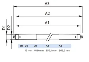 LED-valoputki T5 Philips MASTER LEDtube - LED-VALOPUTKI T5 MASTER LED T5 900MM 830 1600LM 11.5W 230V