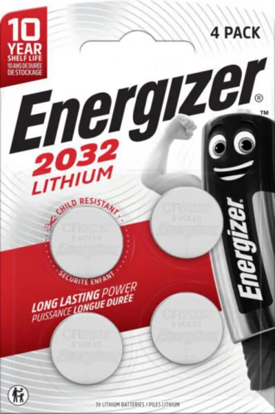 Paristo nappi Energizer Special battery LITH CR2032 BP4