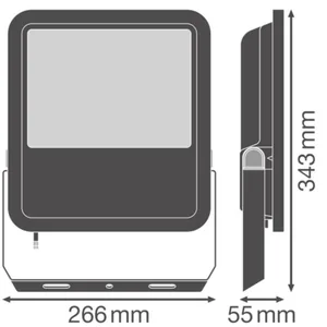 Valonheitin Ledvance Floodlight PFM SYM musta - VALONHEITIN FLOODLIGHT PFM FL 150 15000LM 840 SYM ML BK