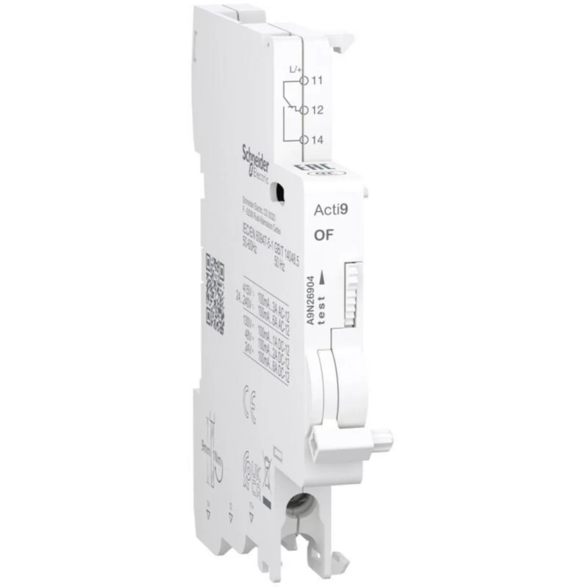 Apukosketin Schneider Electric Acti 9 ACTI9 C60C120 APUKOSK 100MA6A