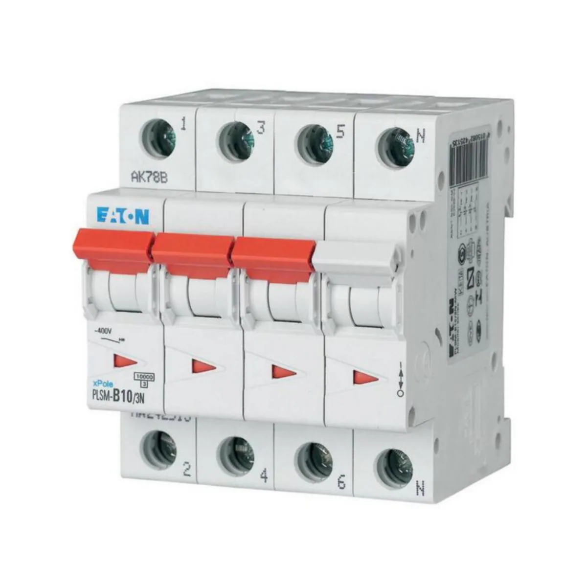 Johdonsuojakatkaisija Eaton Xpole PLSM-B10/3N-MW