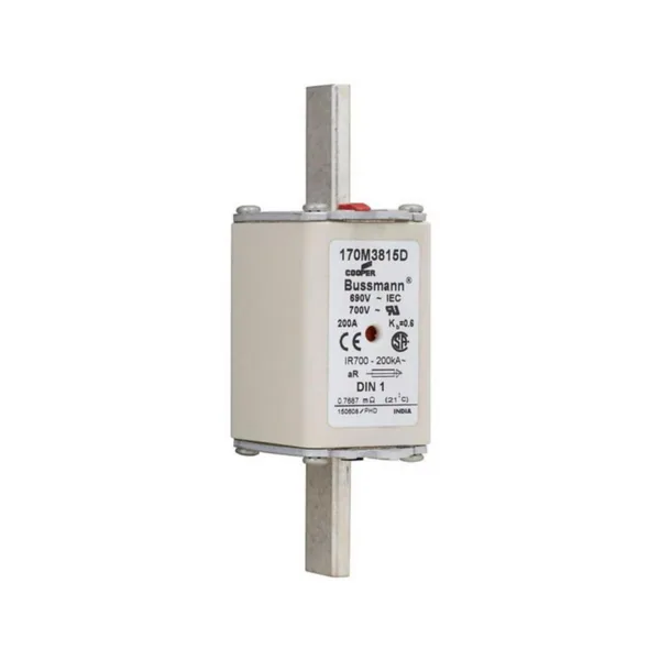 Kahvasulake Bussmann erikoisnopea kahva 1 170M3815D 690V 200A