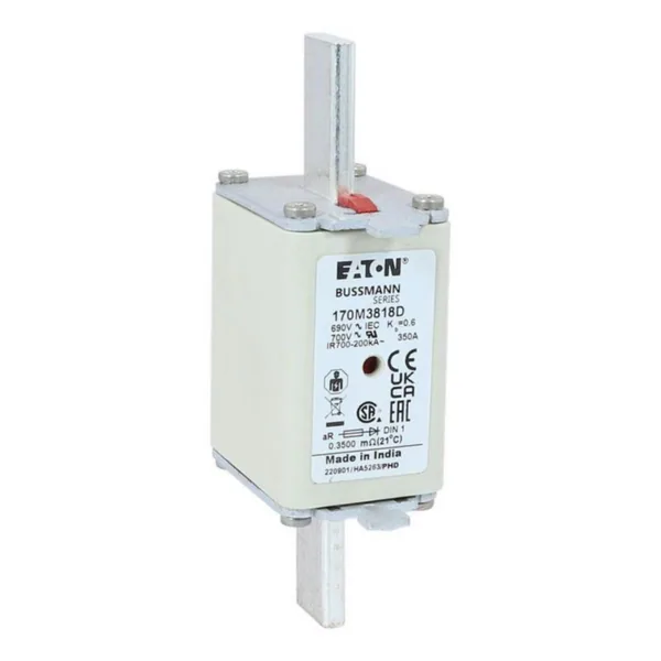 Kahvasulake Bussmann erikoisnopea kahva 1 170M3818D 690V 350A