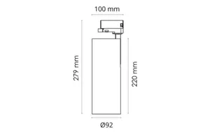 Kohdevalaisin SG Tube Eco - KOHDEVALAISIN SG TUBE ECO 3000K VA