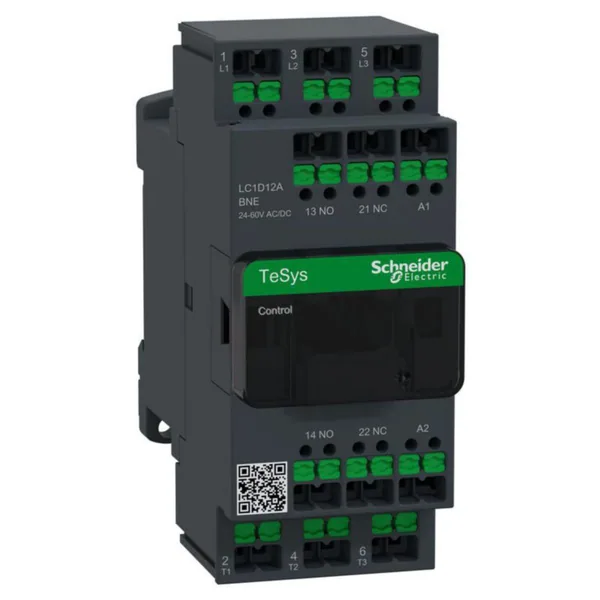 Kontaktori TeSys 12A 3P 24-60V AC/DC SNAP-IN