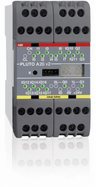 Logiikkamoduuli ABB Jokab Safety Pluto A20 V2 TURVALOGIIKKA