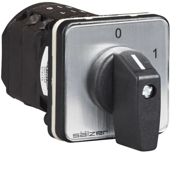 Nokkakytkin askel Sälzer P220 0-1 3N 20A 4-PISTE