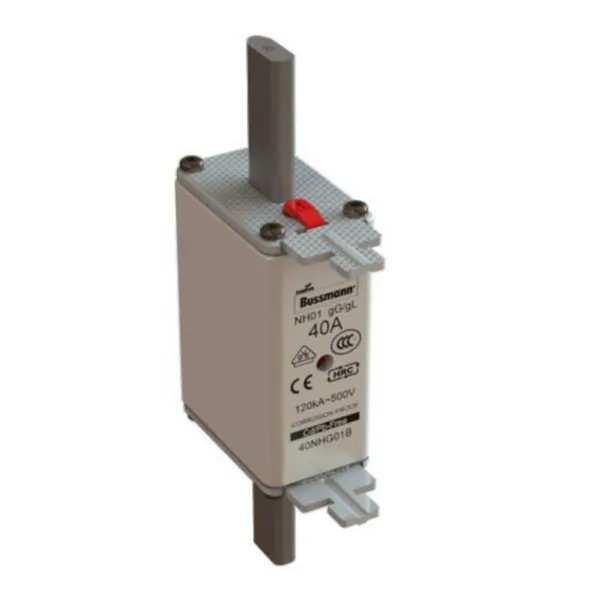 Kahvasulake Bussmann 500VAC 40NHG01B gG-gL 40A 01